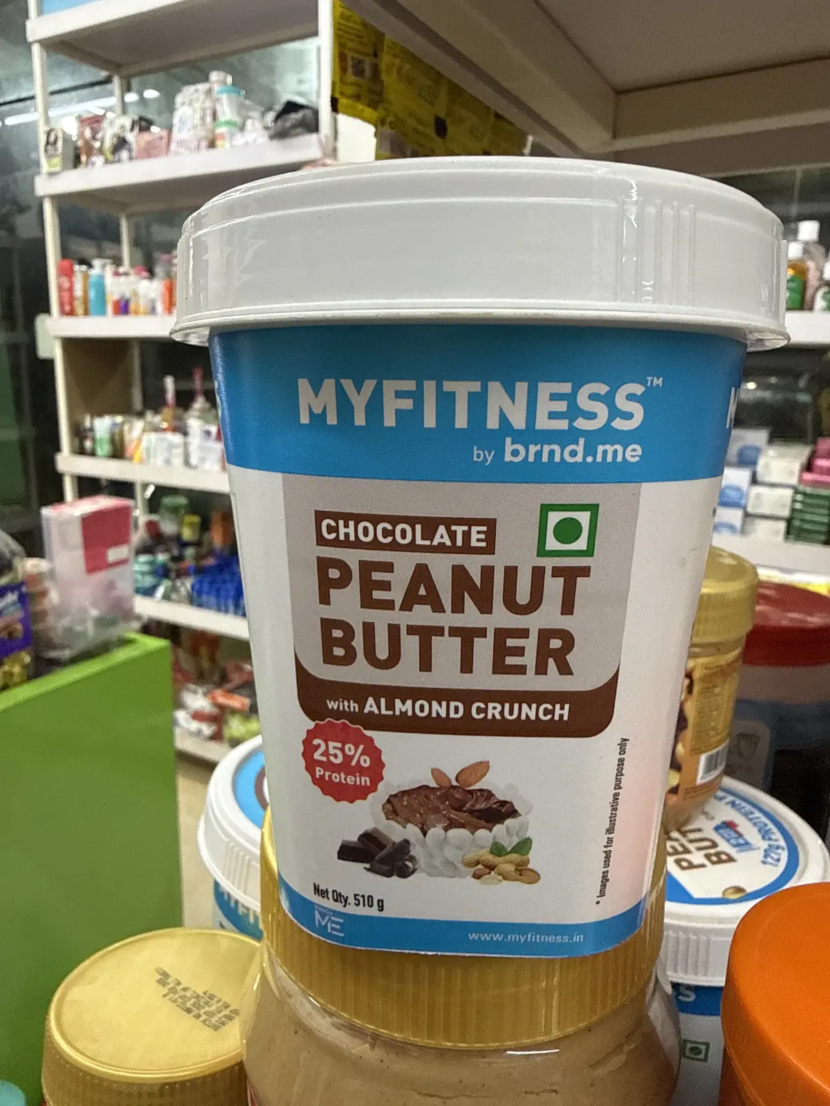 Myfitness Peanut Butter with almond crunch